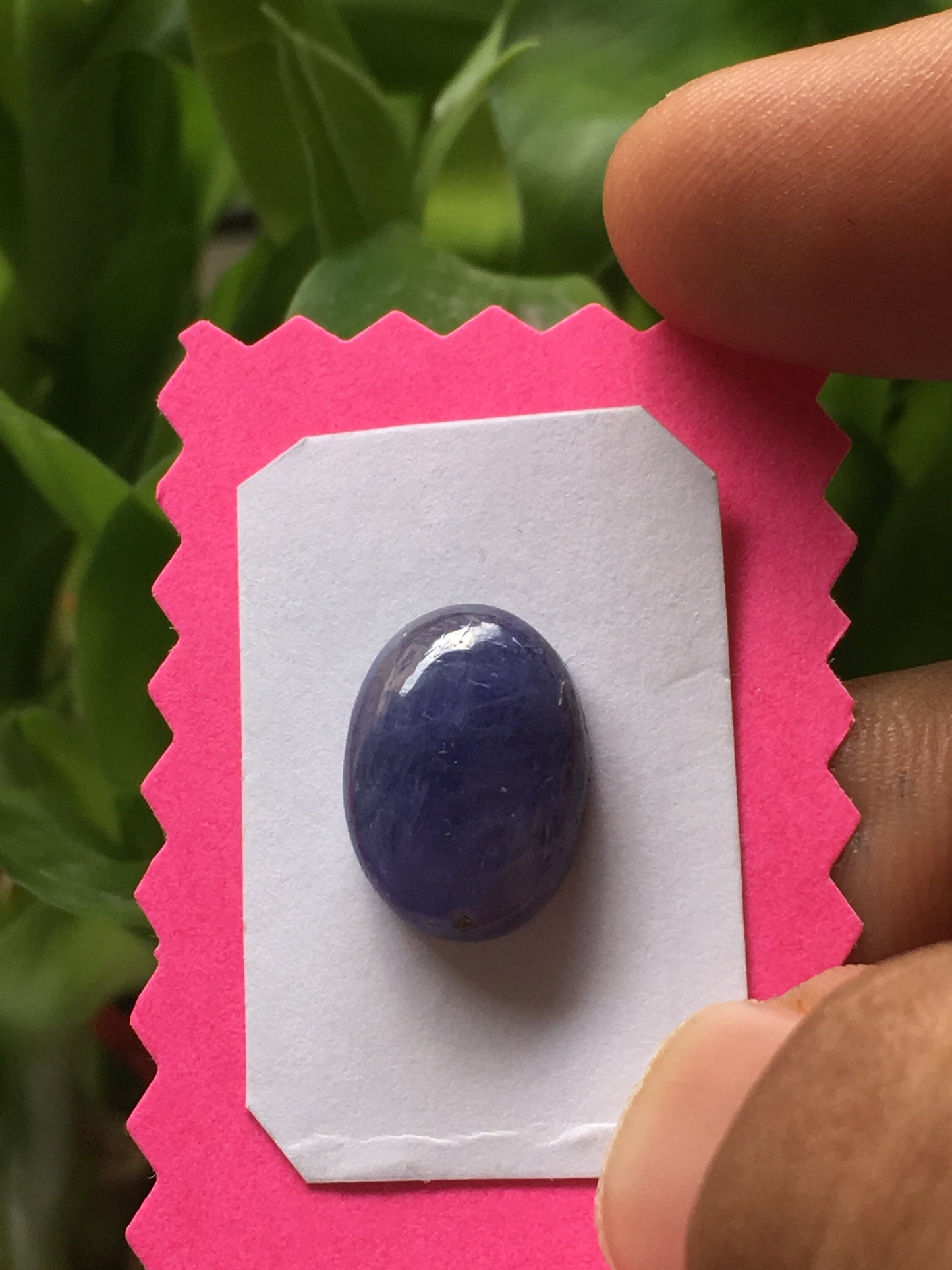 Beautiful Natural tanzanite big size  oval cabochon ideal for ring pendant good quality wt 9.50 cts size 15.7x11.6mm tanzanite oval cabochon