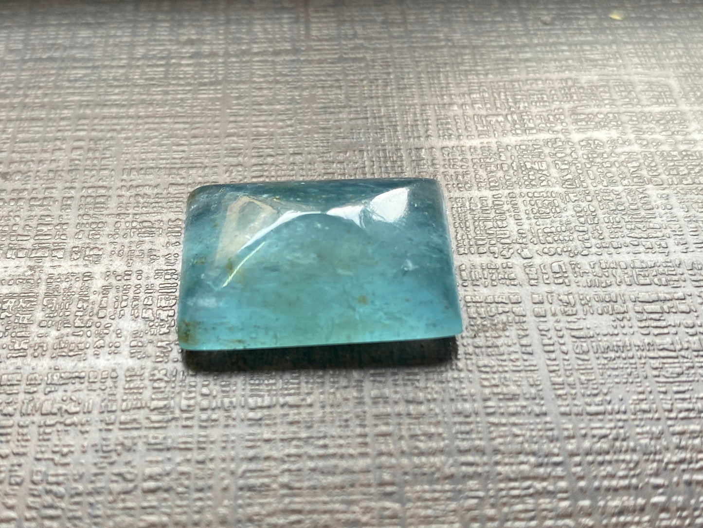 Beautiful Rare huge aquamarine sugar loaf cabochon ideal for a ring pendant weight 25.40 carats size 23x11mm natural aquamarine cabochon