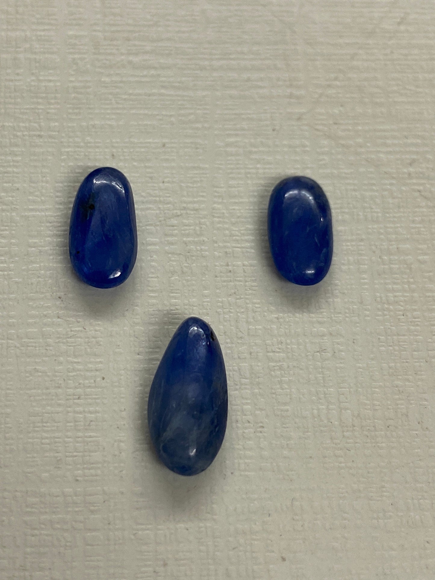 Cute Natural Burma Very Rare Blue sapphire  size weight 11.15 carats pcs 3 Burma mines sapphire cabochon ideal for pendant or a ring