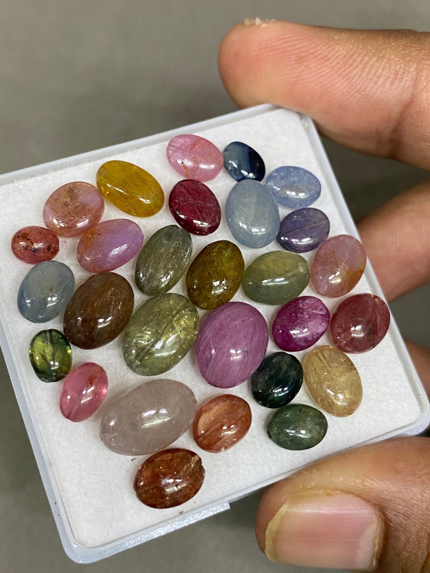 Multi sapphire oval Smooth aaa  briolettes nuggets good quality weight 78 carats pcs 28 size 6.5x5-12x8.2mm sapphire briolettes